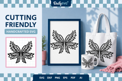 Angel Wings SVG - Heavenly Wings Cut File Product Image 2