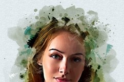 Abstract Watercolor Portrait Effect Product Image 7