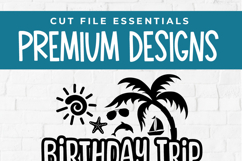 2026 Birthday Trip svg - Great for a Birthday Vacation Product Image 6