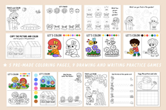 Garden coloring games and activities for kids Product Image 10