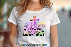 Godfidence knowing i can&#039;t but knowing he will PNG Product Image 1