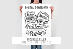 Great dancers svg | dance svg cut file | dance mom svg png Product Image 2