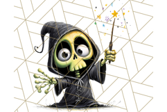 Quirky Skeleton Clipart PNG, Funny Halloween Bones Art Product Image 2