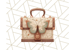 Cottagecore Butterfly and Book PNG Clipart Reading Elements Product Image 2