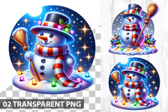Christmas Sublimation Clipart Bundle - Christmas PNG files Product Image 11