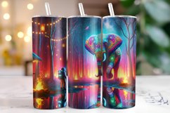 Elephant Tumbler Wrap | Sublimation | Tumblers Product Image 1