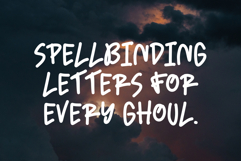 Retro Ghost is a Halloween retro duo font Product Image 8