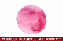 Watercolor Splash Clipart Bundle Product Image 11