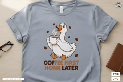 Silly Goose Drink Coffee Shirt Png Bundle Product Image 10
