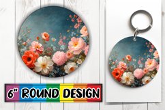 Joyful Blossom Circle Sublimation Assortment Product Image 1