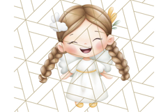 Whimsical Fairy Village Clipart PNG for Kids, Fairytales Png Product Image 2