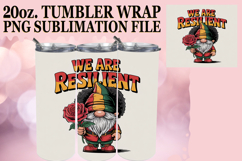 Sweet adventures 20oz tumbler wrap, Juneteenth Product Image 1