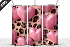 Lovely Hearts Tumbler Design | Valentine&#039;s Day Tumbler Wrap Product Image 1