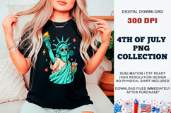 Statue of Liberty PNG | Patriotic Sublimation DTF Product Image 10