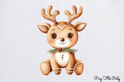 Beautiful-Christmas-Gingerbread Clipart Bundle PNG Product Image 11