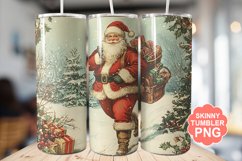 Santa Christmas Tumbler | Christmas Tumbler Wrap Product Image 1