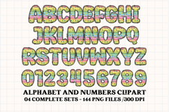 ST PATRICK Alphabet PNG Clipart, St Patrick letters doodle Product Image 2