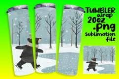 RADIANT 20oz Tumbler Wrap , Christmas Product Image 1
