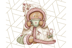 Gingerbread People Clipart, Cute Cookie PNG Illustrations Product Image 2