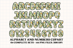 St patrick alphabet png clipart, st patrick letters doodle Product Image 4