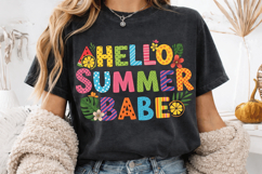 Preppy Summer Sublimation Bundle, Hello Summer Gnome Product Image 3