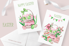 Easter traditions watercolor set. Happy Easter! Product Image 10