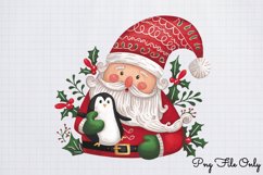 Cute Christmas Gnome Sublimation Clipart PNG Product Image 1