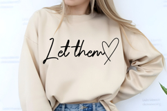 Let them SVG, Inspirational, Mental health SVG, Let them PNG Product Image 11