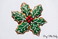 Gingerbread Cookie Christmas Sublimation Clipart Bundle PNG Product Image 13