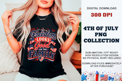 Freedom Family PNG | 4th July Sublimation DTF Product Image 10