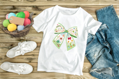 Gardening Mama Coquette Bow Clipart, gardening mama bow Product Image 9