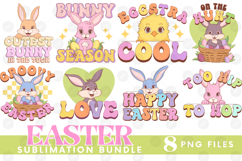 Easter Sublimation DTF Bundle Bunny Chick Farm Hip Hop Joy Product Image 1