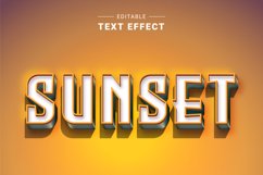 Editable Text Effect for Illustrator. Vector Graphic styles Product Image 1
