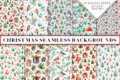 Christmas Digital Planner. Printable Planner Stickers PNG Product Image 4
