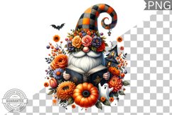 Halloween Gnome Sublimation - Clipart PNG Design Product Image 1