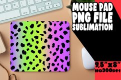 Abstract Leopard Print Mouse Pad PNG Product Image 1