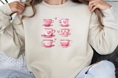 Valentine Coffee Clipart PNG Product Image 1