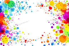 Abstract paint splash background Product Image 1