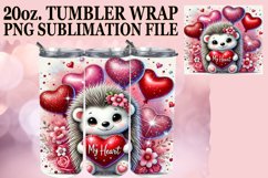 SWEET HARMONY 20oz TUMBLER WRAP, Valentines Product Image 1