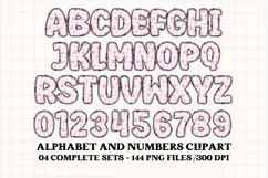 Princess Alphabet png clipart, princess letters doodle Product Image 4