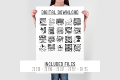 Dance SVG Bundle| Dancer Quotes Svg| Dance Life Svg | Ballet Product Image 2