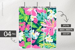 Pulitzer Marine Floral Digital Papers - 04 Variations Product Image 2