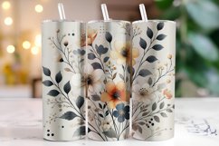 Flowers Tumbler Wrap | Sublimation | Tumblers Product Image 1