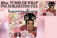 WHIMSICAL GIFT 20oz TUMBLER WRAP, Love Girl Product Image 1