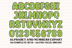 Back to School Alphabet png, letters doodle, school clipart Product Image 4