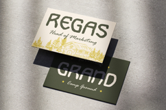 Stone Ridge - Rough Vintage Hand Drawn Font Product Image 10