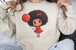 Cute Watercolor Valentines Day Clipart PNG Product Image 1
