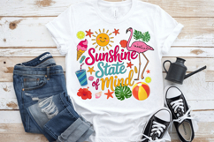 Sunshine state of mind PNG sublimation |Beach &amp; Summer PNG T Product Image 10