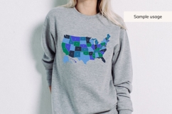 US States Map SVG Bundle Product Image 8