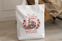 Nurse Train PNG - Medical Steam Engine Sublimation Design Product Image 2